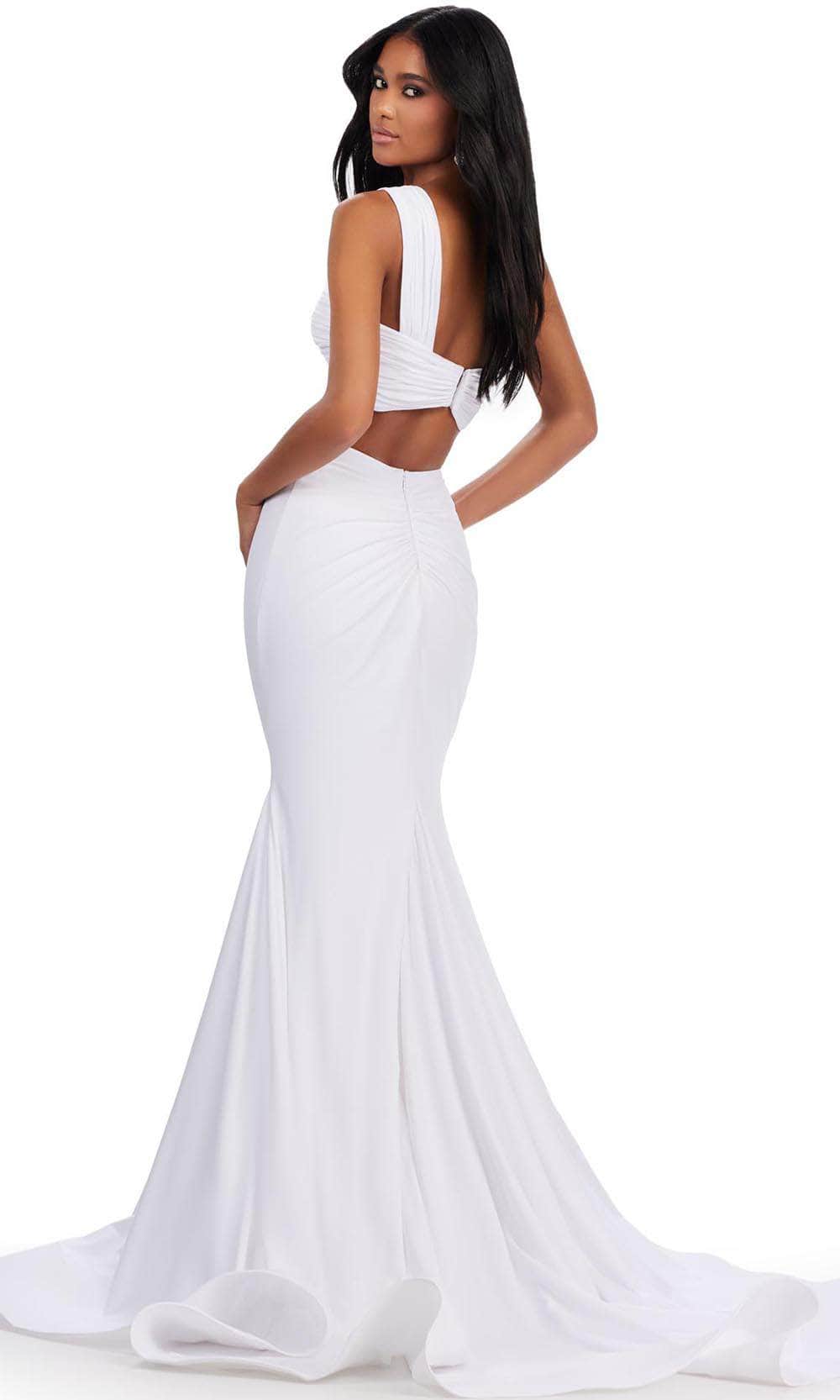 Ashley Lauren 11646 - Asymmetric Two Piece Prom Gown Prom Dresses