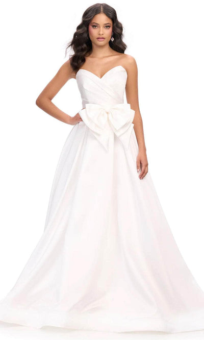 Ashley Lauren 11770 - Strapless Pleated Ballgown Ball Gowns
