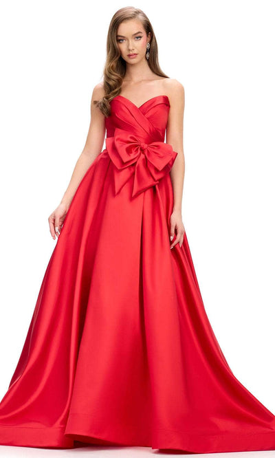 Ashley Lauren 11770 - Strapless Pleated Ballgown Ball Gowns