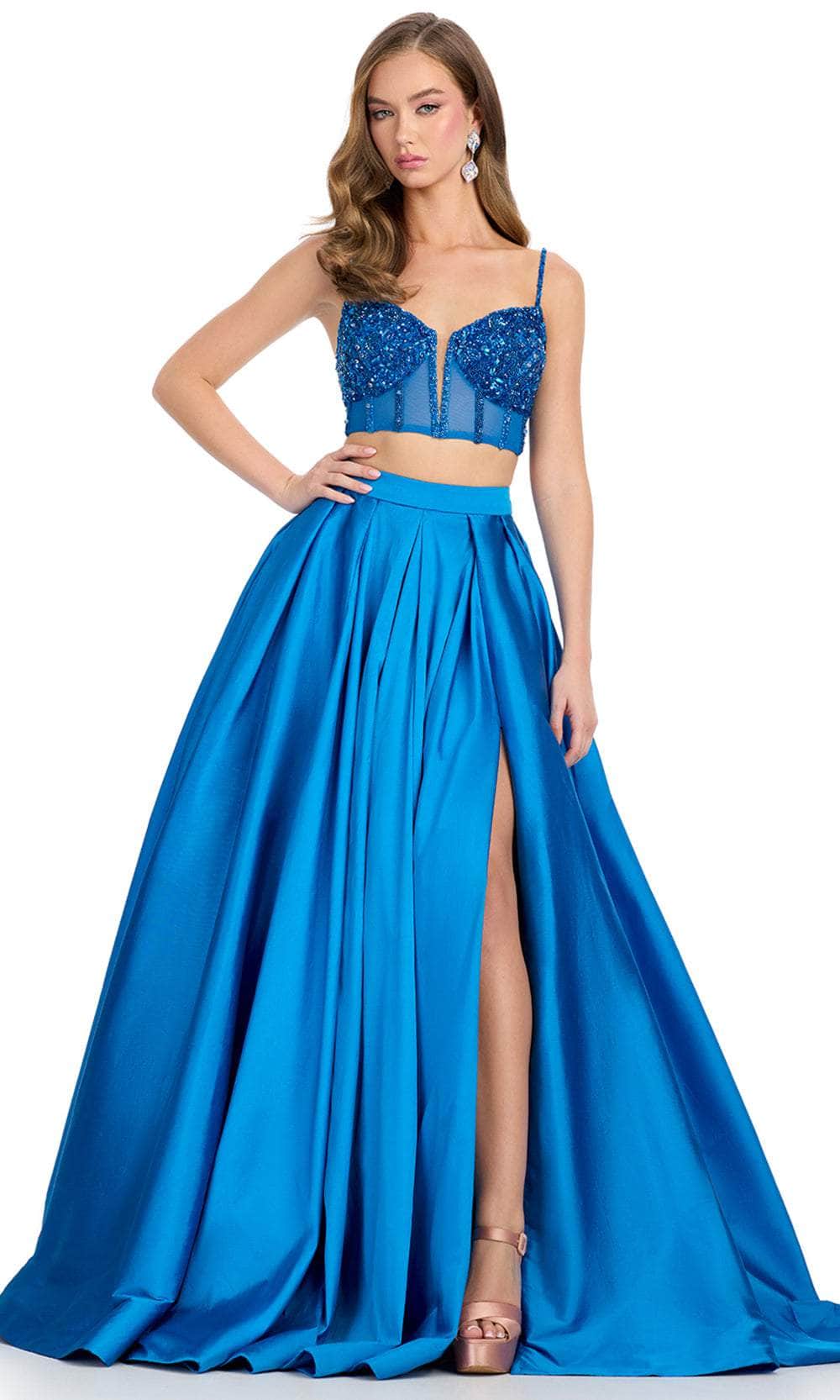 Ashley Lauren 11826 - Two-Piece Beaded Ball Gown Ball Gowns