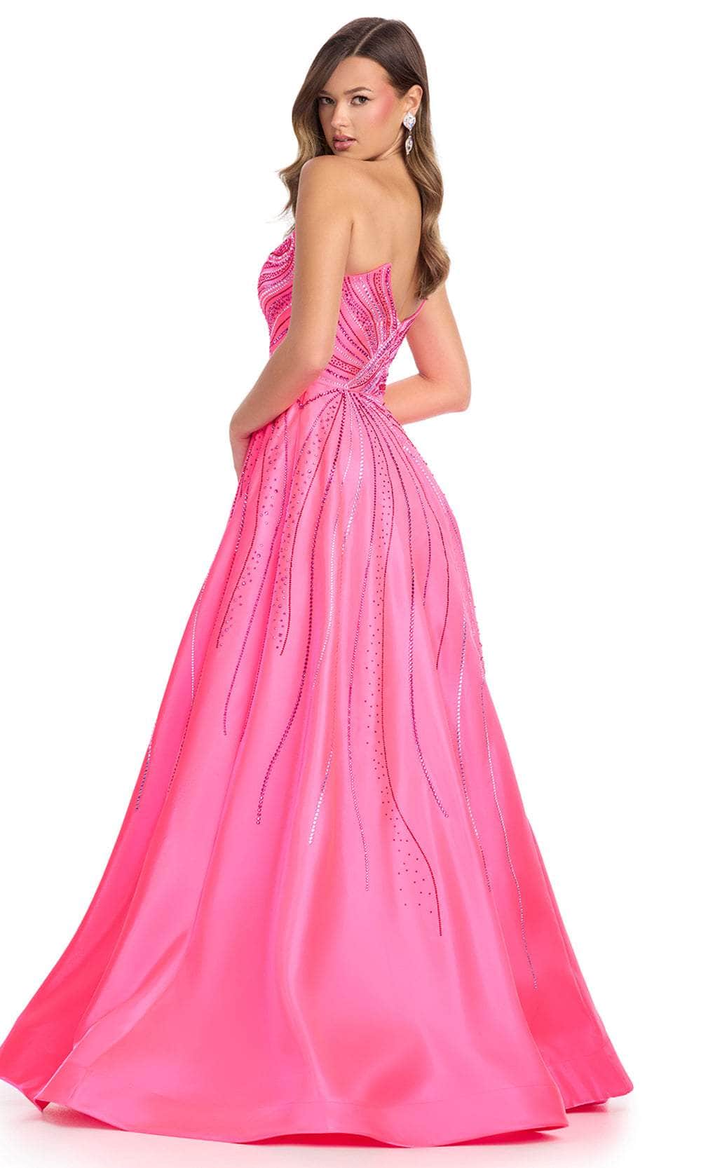 Ashley Lauren 11869 - Sweetheart Neckline Satin Ball Gown Ball Gowns