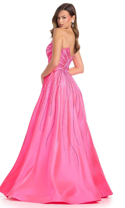 Ashley Lauren 11869 - Sweetheart Neckline Satin Ball Gown Ball Gowns