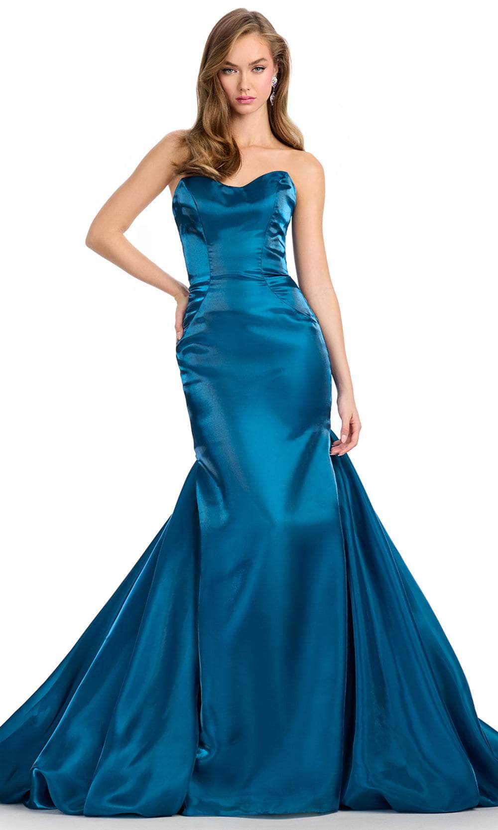 Ashley Lauren 11996 - Mermaid Skirt Strapless Prom Dress Special Occasion Dress
