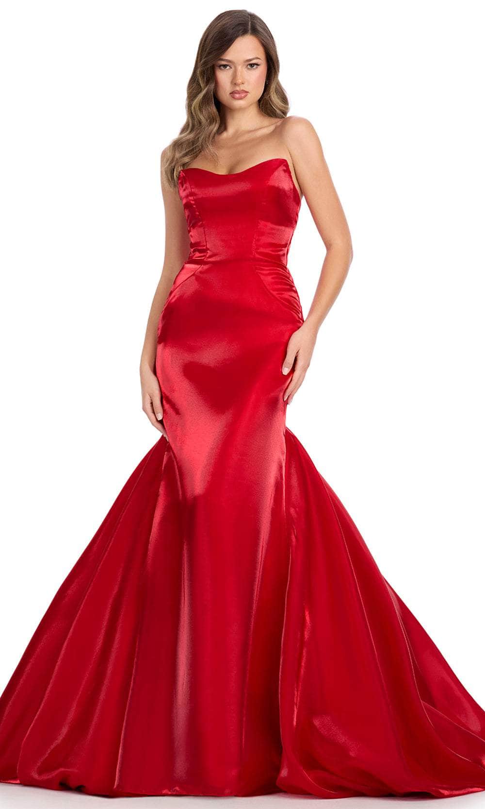Ashley Lauren 11996 - Mermaid Skirt Strapless Prom Dress Special Occasion Dress