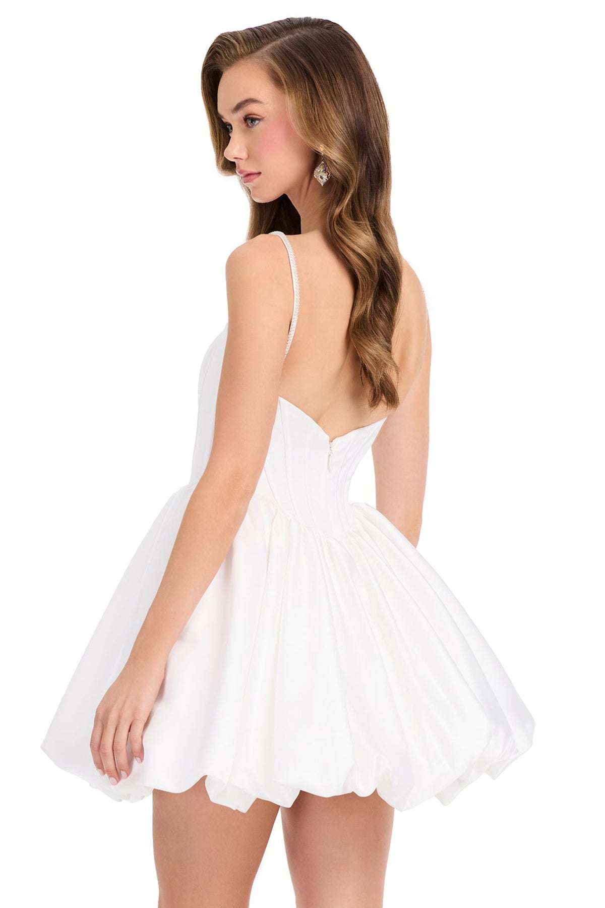 Ashley Lauren E40014 A-Line Scoop Neckline Cocktail Dress