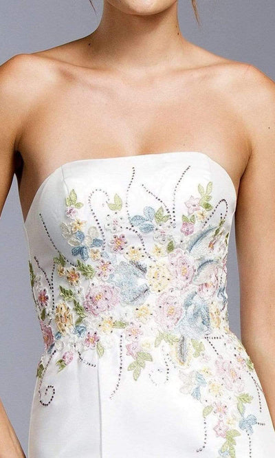 Trevi Collection Bridal - L1914 Multi Colored Embroidery Wedding  Dress Wedding Dresses