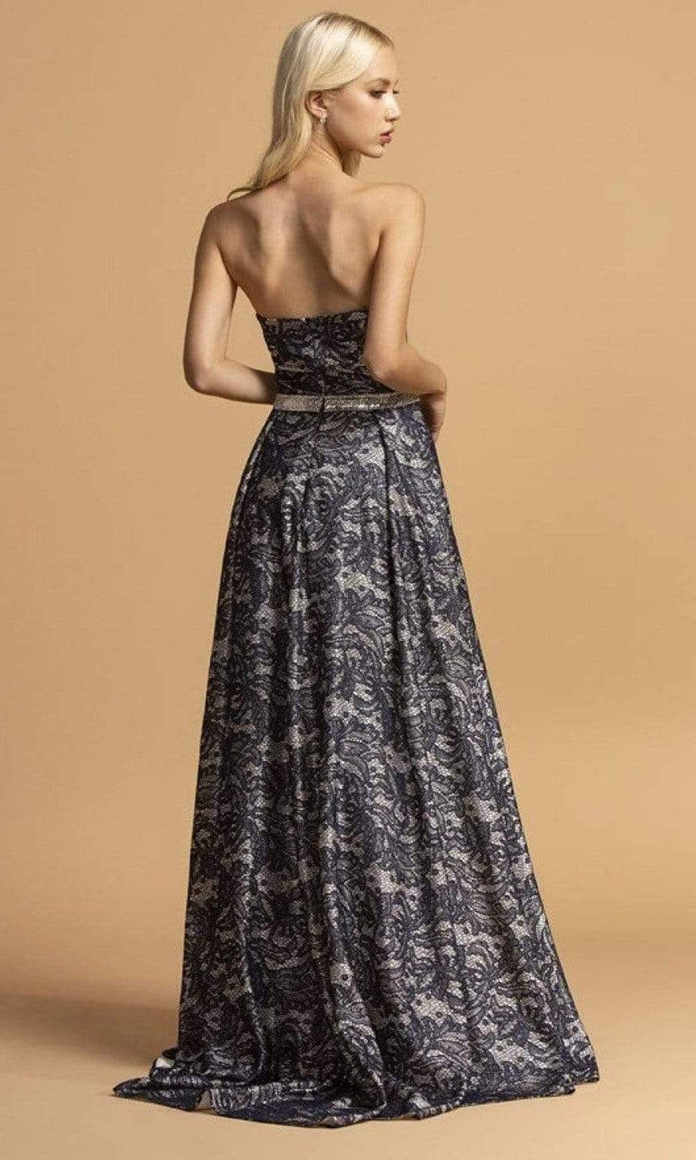 Trevi Collection - D298 Sweetheart A-Line Evening Dress Evening Dresses