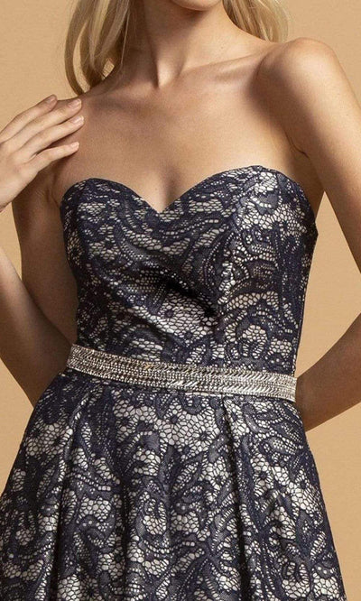 Trevi Collection - D298 Sweetheart A-Line Evening Dress Evening Dresses