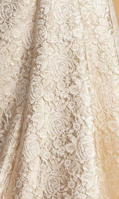 Trevi Collection - D310 Floral A-Line Evening Dress Evening Dresses