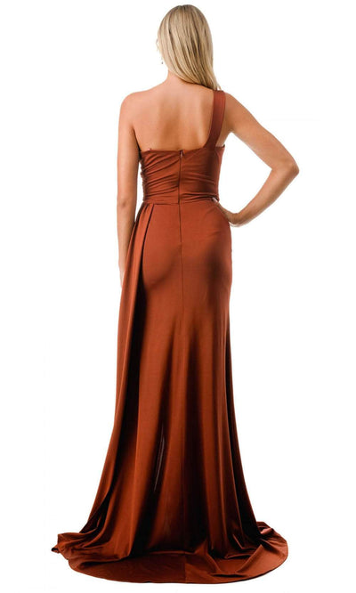 Trevi Collection D567 - One Shoulder Evening Gown