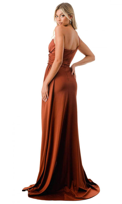 Trevi Collection D567 - One Shoulder Evening Gown