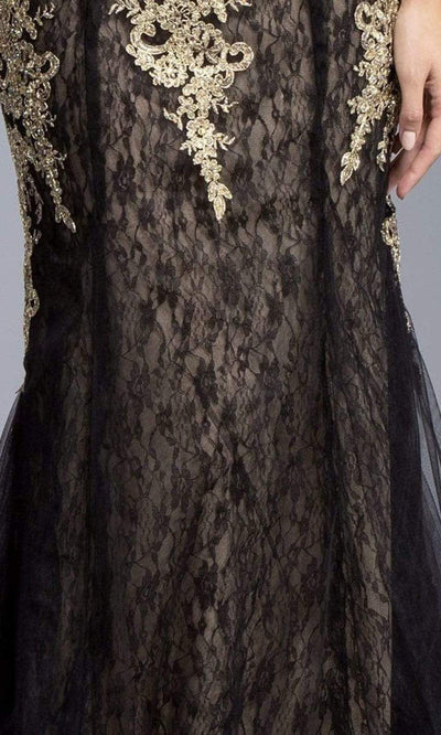 Trevi Collection - L2009 Sleeveless V-Neck Evening Dress Evening Dresses
