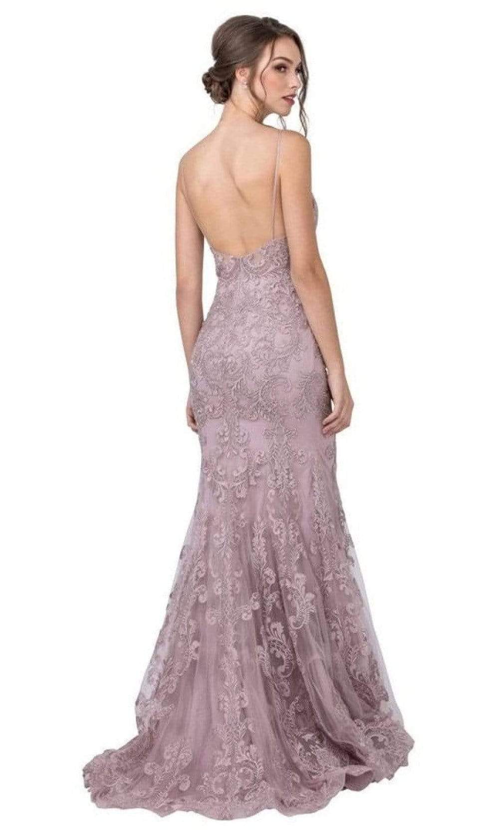 Trevi Collection - L2349 Sweetheart Trumpet Sleeveless Dress Evening Dresses