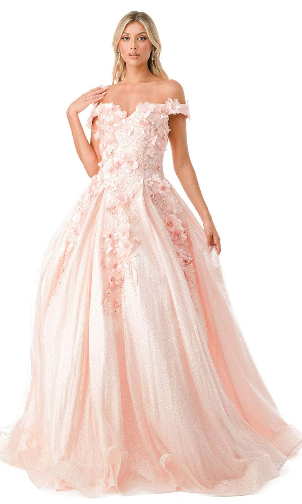 Trevi Collection L2501 - Off Shoulder Ballgown