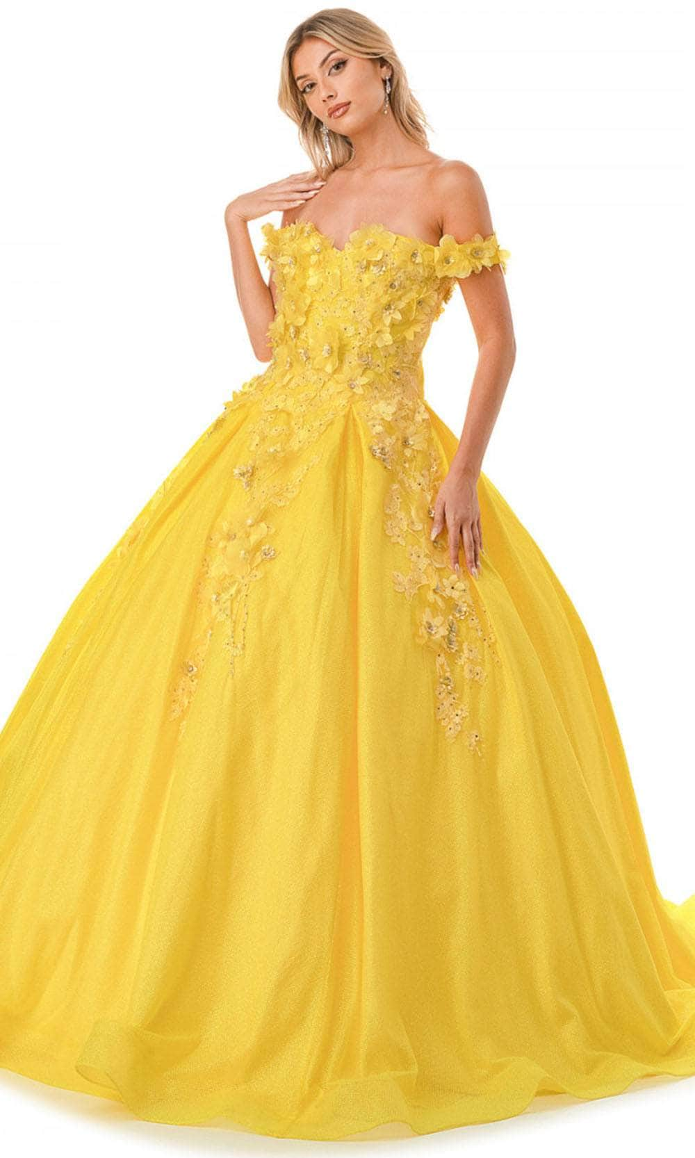 Trevi Collection L2501 - Off Shoulder Ballgown