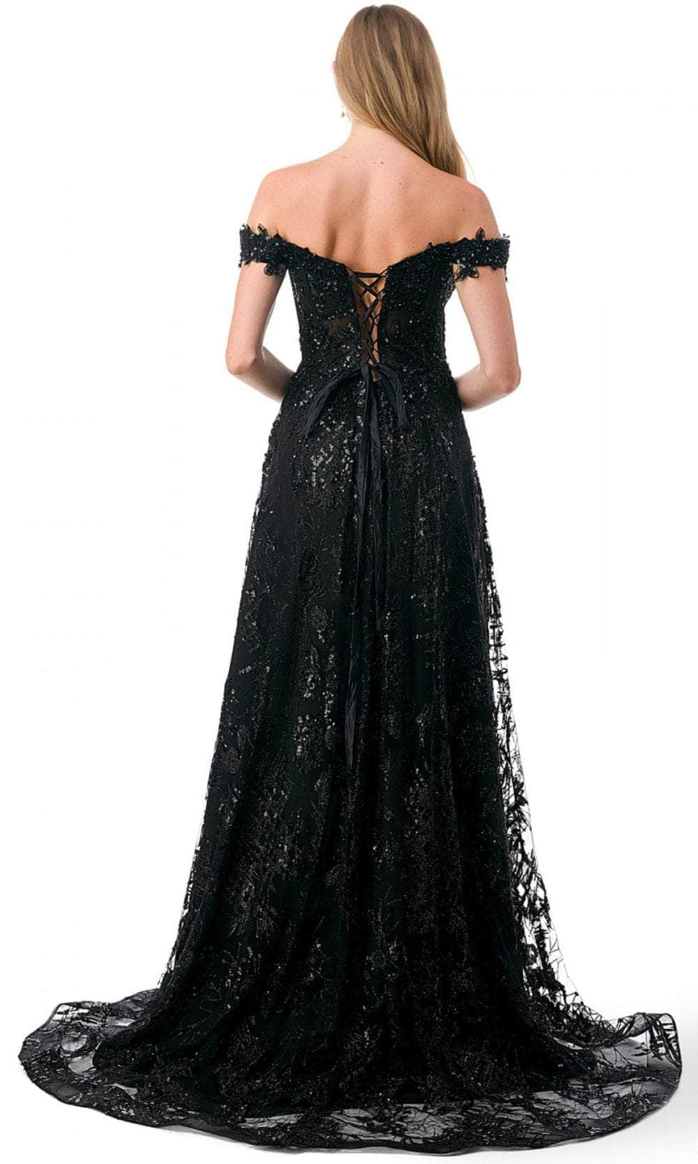 Trevi Collection L2621 - Off Shoulder Evening Gown