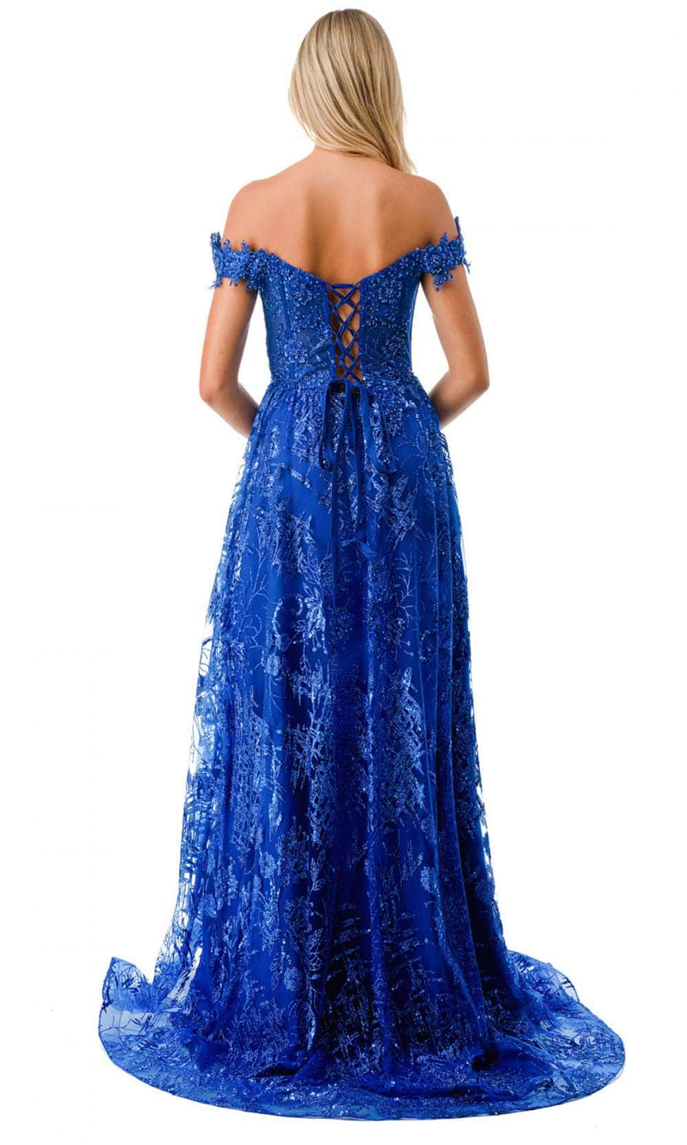 Trevi Collection L2621 - Off Shoulder Evening Gown