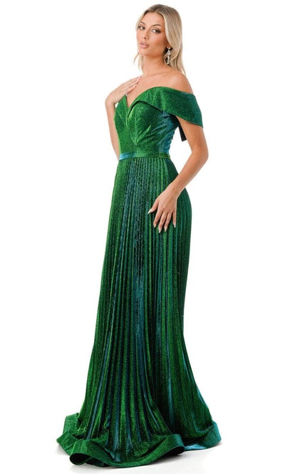 Trevi Collection L2727 - Off Shoulder Evening Gown