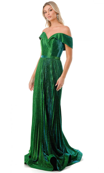 Trevi Collection L2727 - Off Shoulder Evening Gown