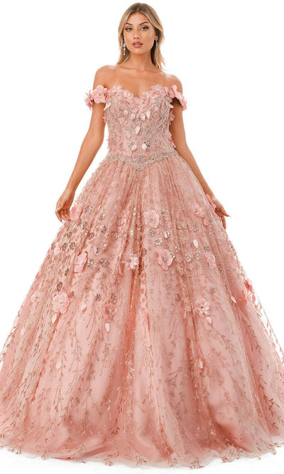 Trevi Collection L2728 - Sweetheart Embellished Ballgown XXS / Blush