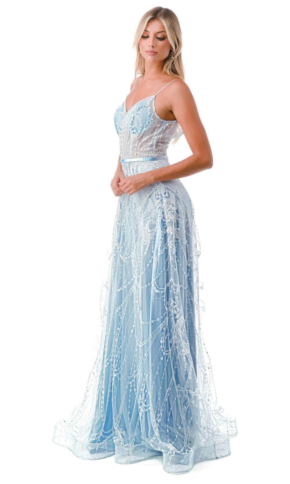 Trevi Collection L2775B - Sleeveless Prom Dress