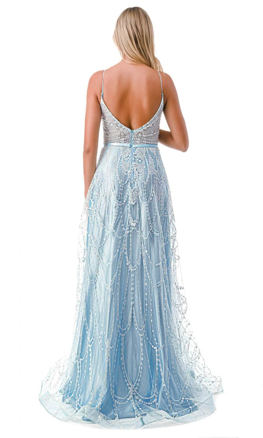 Trevi Collection L2775B - Sleeveless Prom Dress