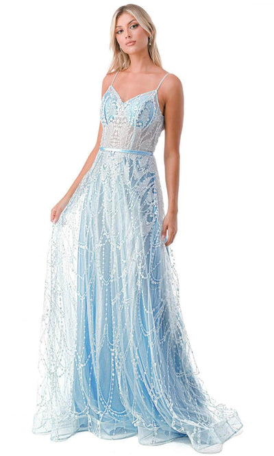 Trevi Collection L2775B - Sleeveless Prom Dress