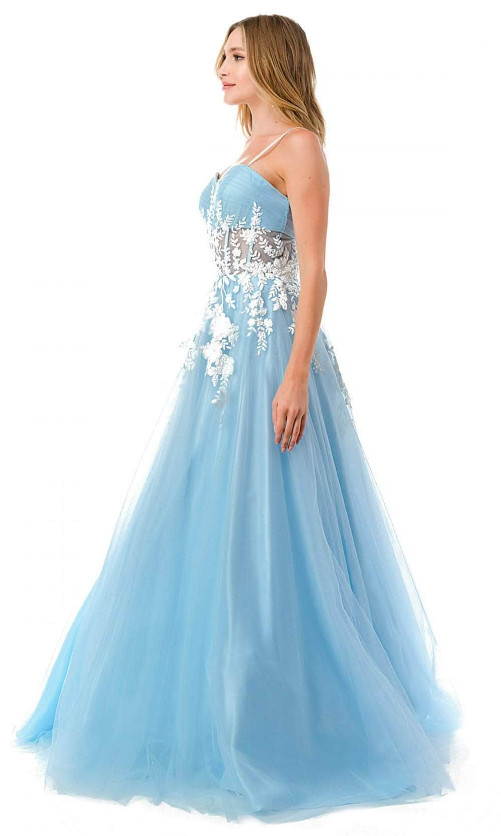 Trevi Collection L2778B - Sweetheart Neckline Ballgown