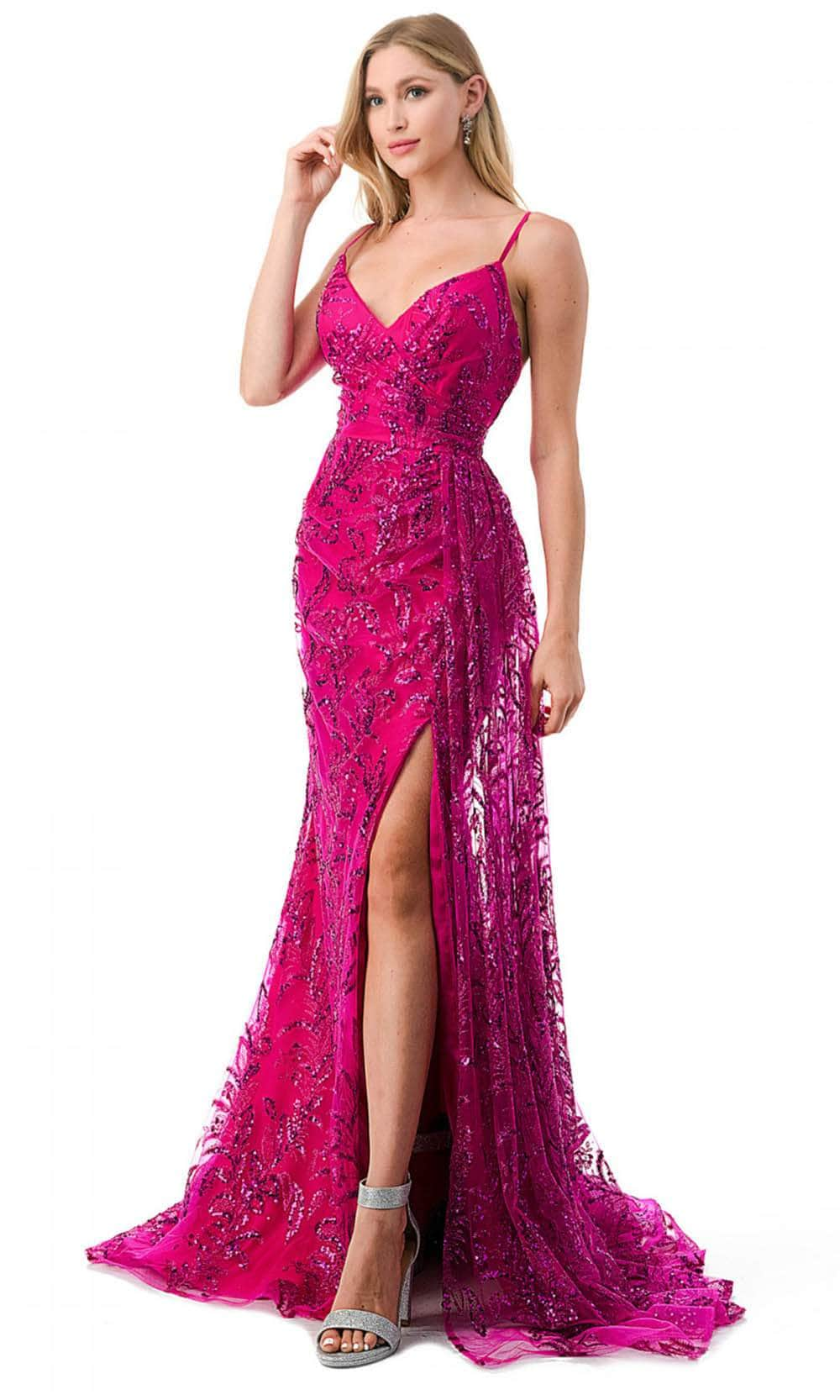 Trevi Collection L2785F - Sleeveless Prom Gown