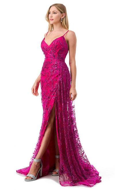 Trevi Collection L2785F - Sleeveless Prom Gown