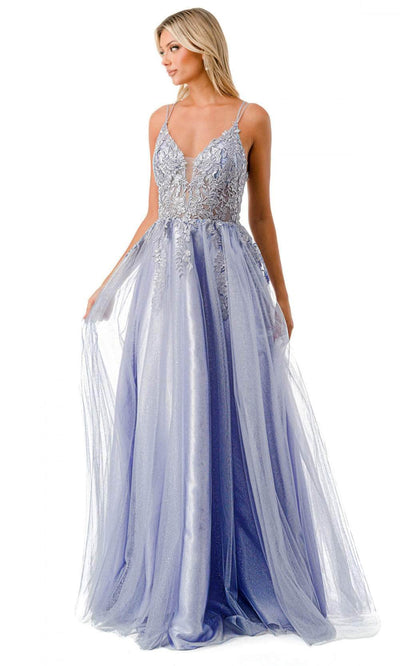 Trevi Collection L2790W - Sleeveless Evening Gown