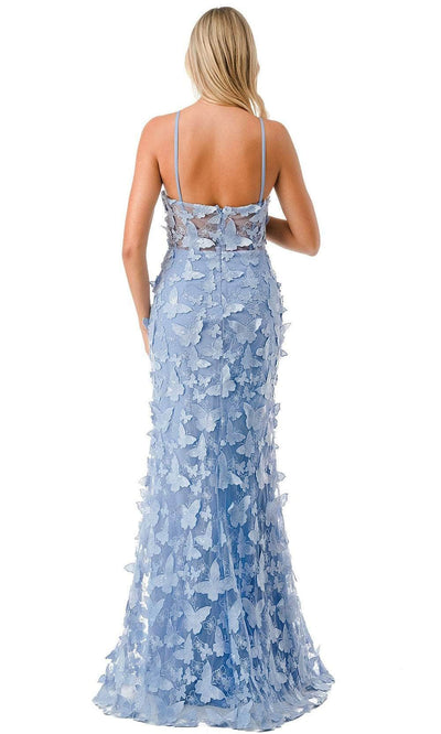 Trevi Collection L2801F - Applique Prom Dress