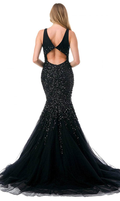 Trevi Collection L2802K - Mermaid Evening Gown