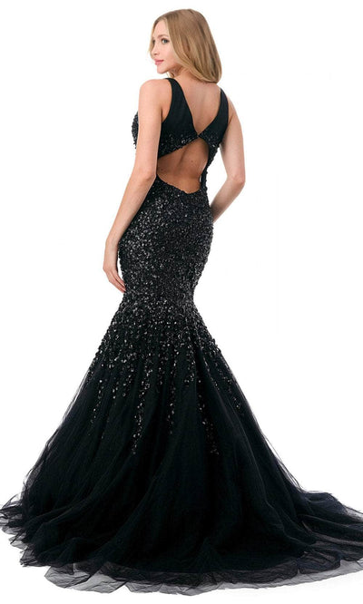 Trevi Collection L2802K - Mermaid Evening Gown