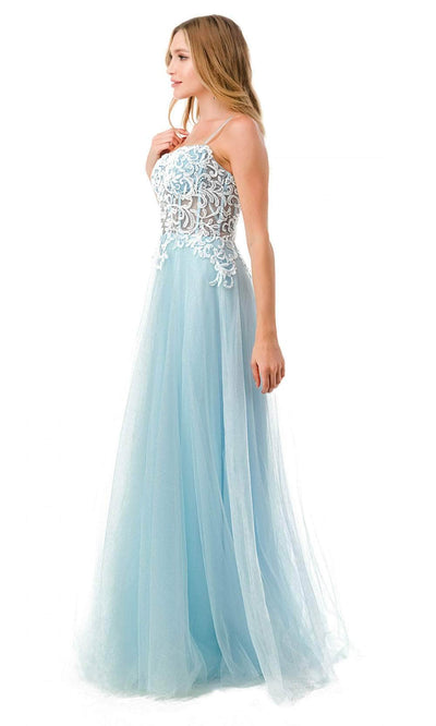 Trevi Collection L2809A - Sleeveless Prom Dress