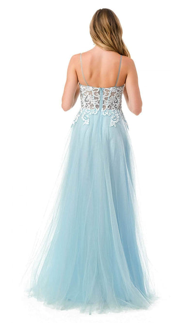 Trevi Collection L2809A - Sleeveless Prom Dress