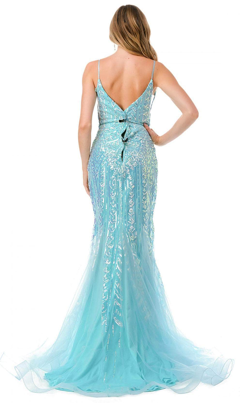 Trevi Collection L2816J - Mermaid Evening Gown