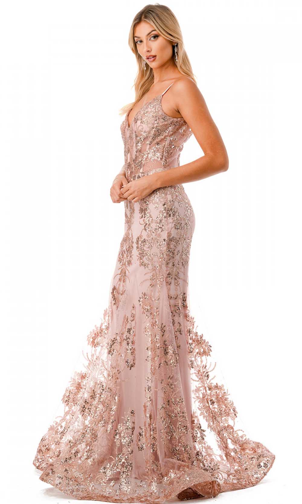 Trevi Collection L2820W - Mermaid Evening Gown