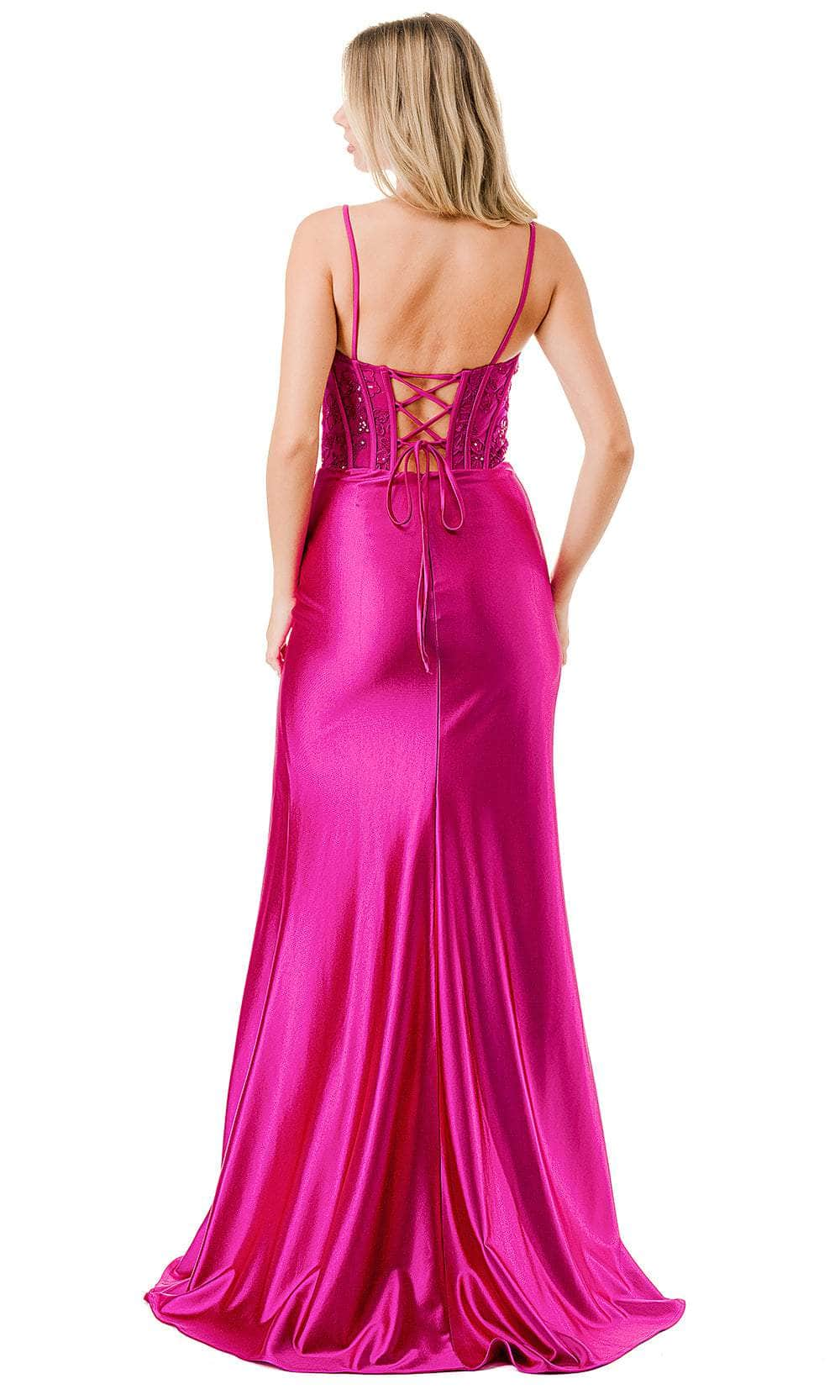 Trevi Collection L2900P - Embroidered Corset Prom Dress Special Occasion Dresses