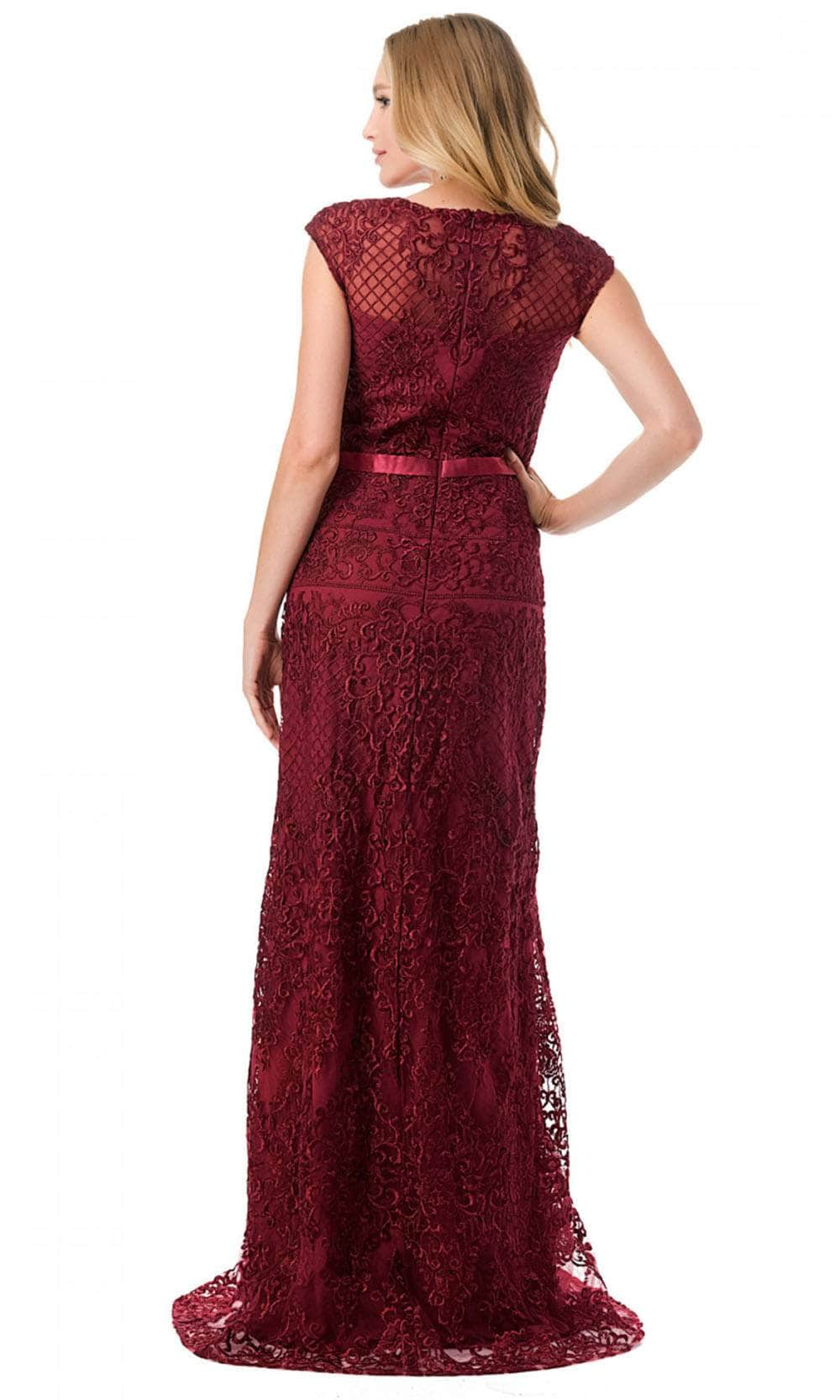 Trevi Collection M2732 - Embroidered Formal Dress