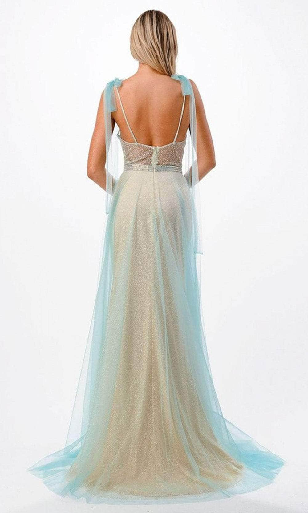 Trevi Collection P2104 - Illusion Prom Gown