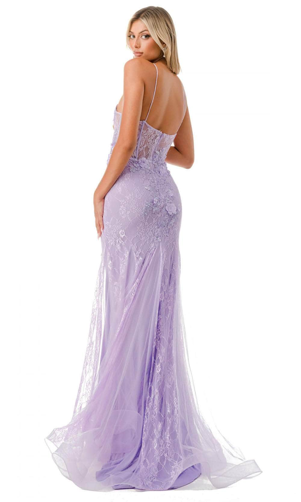 Trevi Collection P2120 - Bustier Bodice Prom Gown