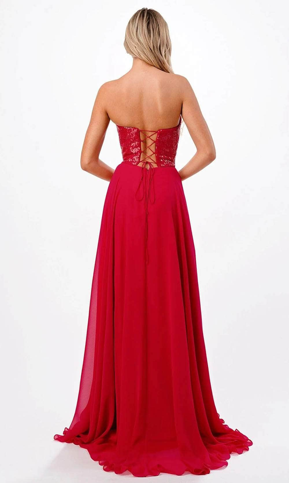 Trevi Collection P2206 - Strapless Evening Dress