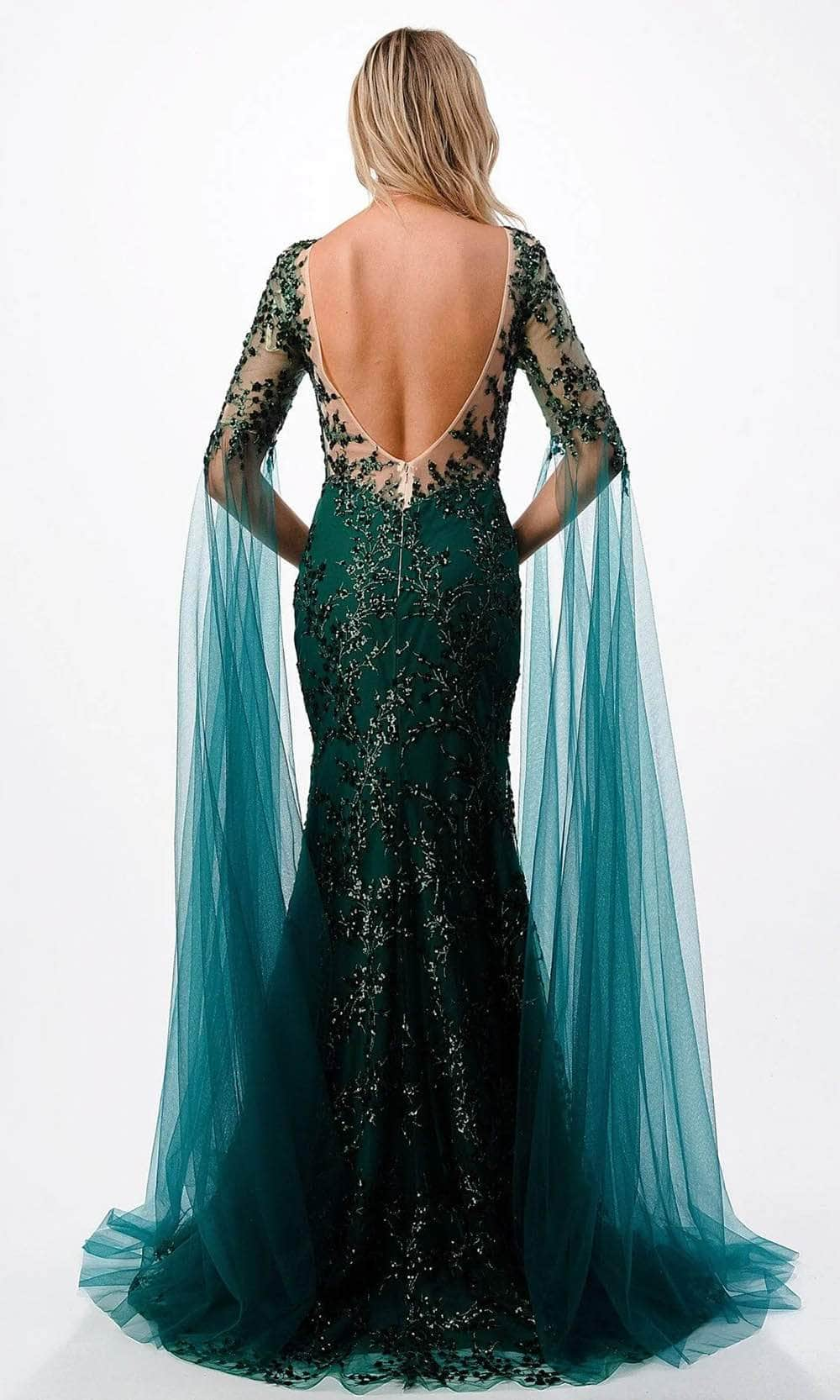 Trevi Collection P2221 - Mermaid Evening Gown