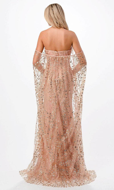 Trevi Collection P2300 - Off Shoulder Evening Gown