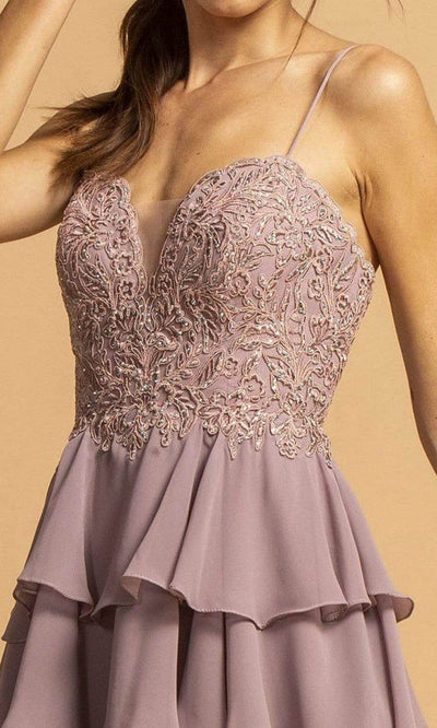 Trevi Collection - S2131 Plunging Sweetheart A-Line Cocktail Dress Homecoming Dresses