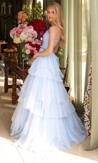 Ava Presley 29131 - Sleeveless One Shoulder Gown Evening Dresses