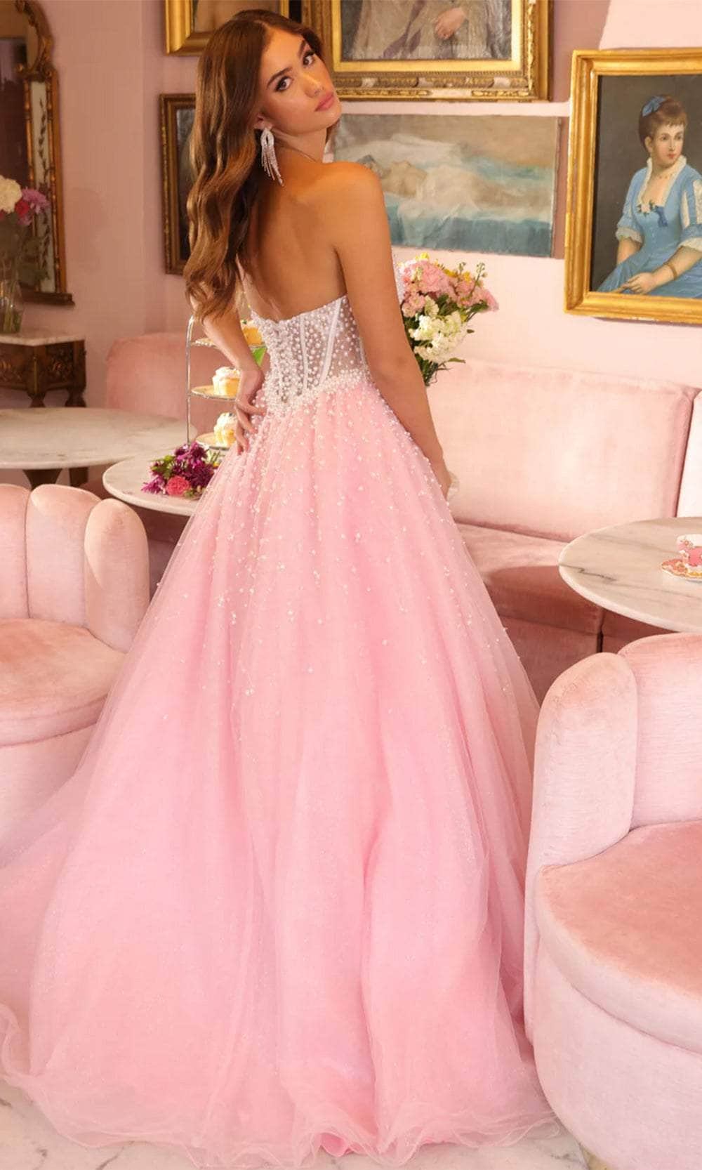 Ava Presley 29226 - Sweetheart Neckline Tulle Gown Prom Dresses