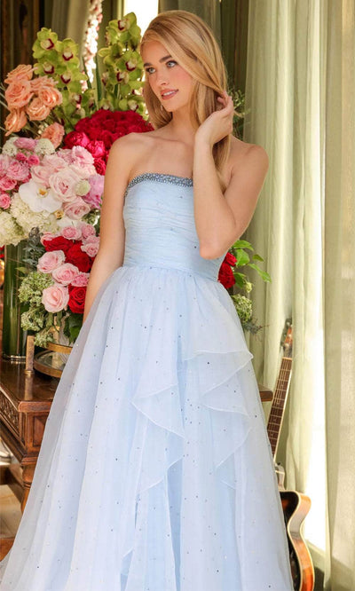 Ava Presley 29524 - Strapless Beaded Prom Gown Evening Dresses
