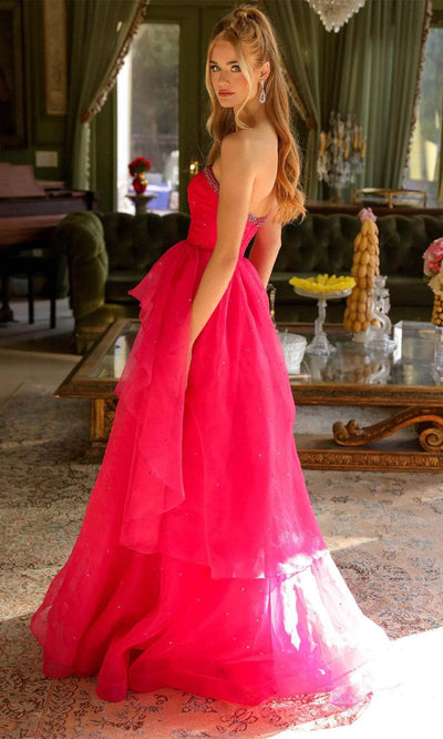 Ava Presley 29524 - Strapless Beaded Prom Gown Evening Dresses